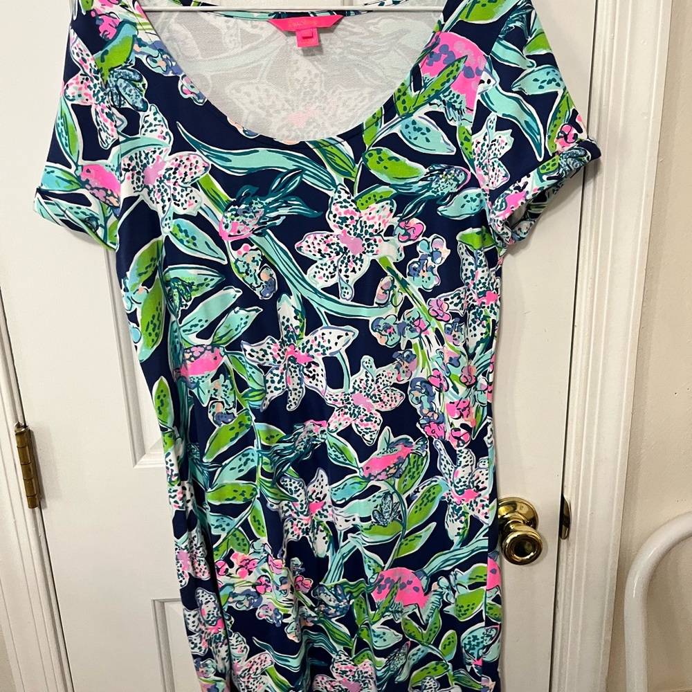 Floral Print Women's Swim Dress